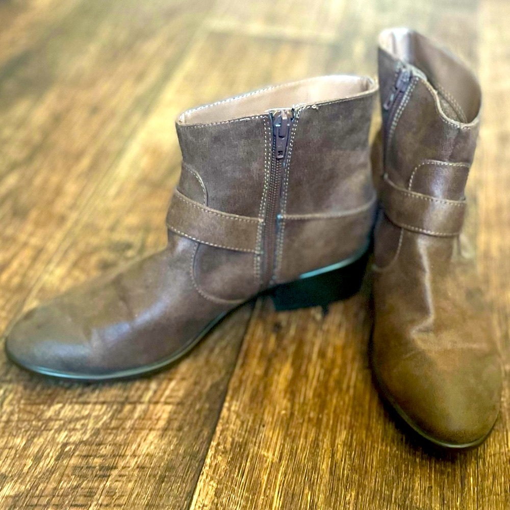 A2 By Aerosoles • My Way Brown Ankle Boots
